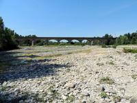 Fiume Enza in secca (Montecchio).2 - giugno 2015